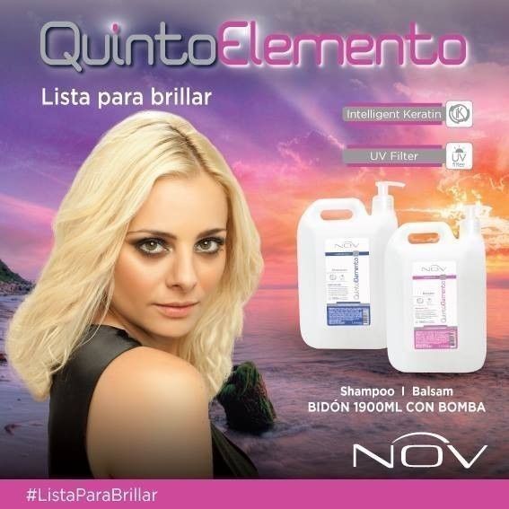Shampoo + Acondicionador Nov Quinto Elemento Seco X 1900ml