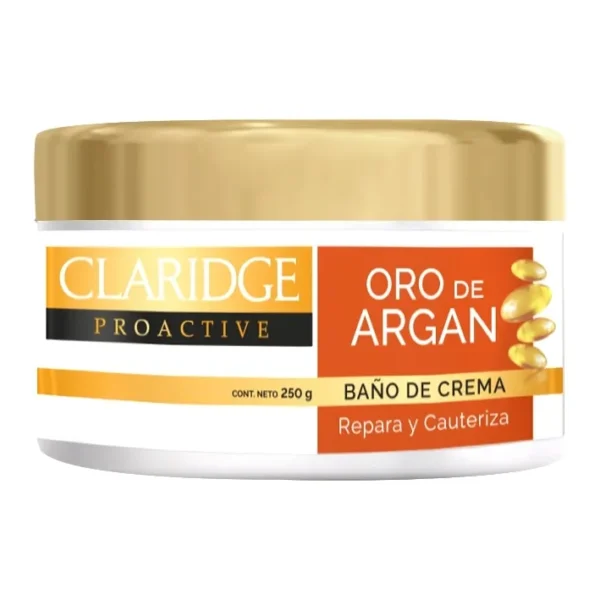 Baño De Crema Claridge Oro De Argan X 250g