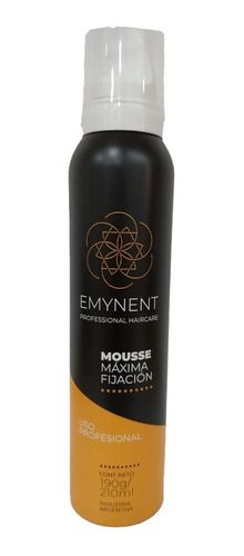 Mousse Fijador Cabello Restaurador Emynent X 190g/210cc