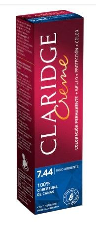Tintura En Pomo Claridge Rojo Ardiente 7.44