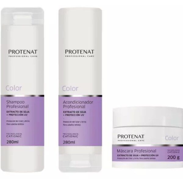 Kit Shampoo-acondicionador-nutrición Color Extraxto De Soja