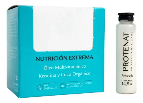 Ampollas Protenat Cationic Nutrición Extrema 12 Unidades