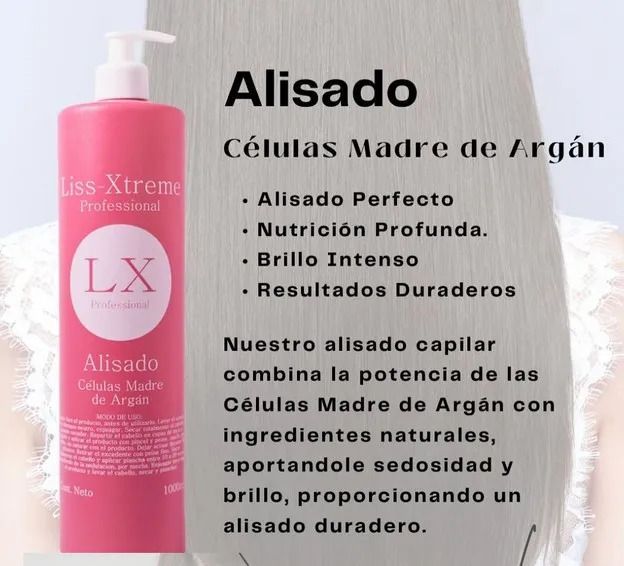 Alisado Celulas Madres Argan X 1 L Liss Xtreme - Imagen 2