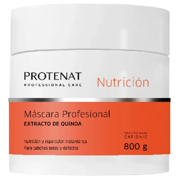 Máscara Profesional Protenat Nutrición Extracto Quinoa 800 Gr