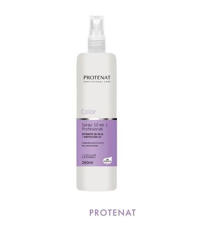 Spray Soja 10 En 1 Protenat Para Cabellos Teñidos 260ml